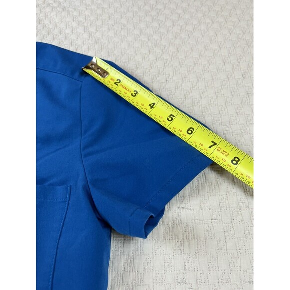 FIGS Catarina Scrub Top One-Pocket Technical Collection Blue Sz XS - Picture 7 of 8